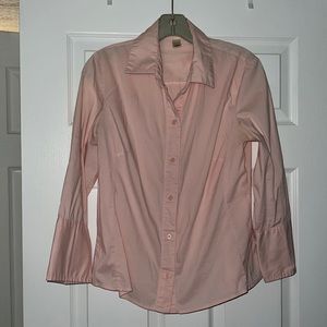 Blush Pink Button Down Blouse
